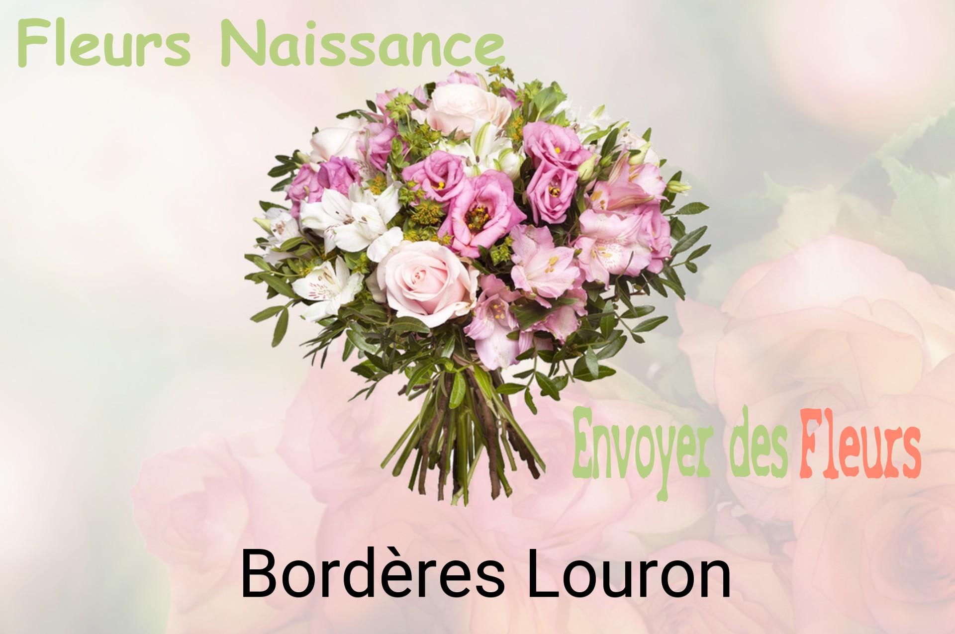 Bouquet de fleurs de naissance livré à Bordères-Louron
